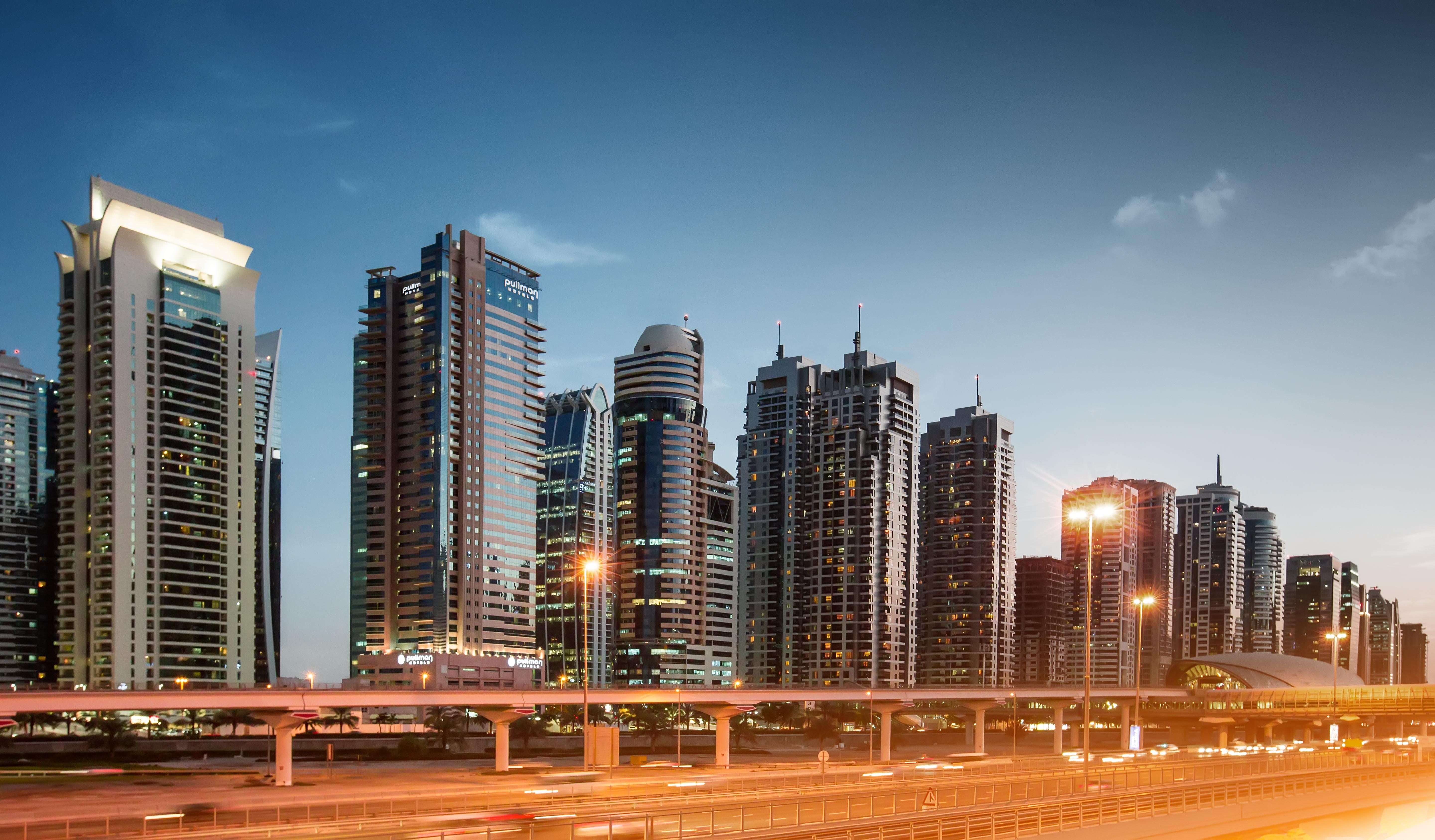 Pullman Jumeirah Lakes Towers Hotel y Residencia Dubái Exterior foto Dubai